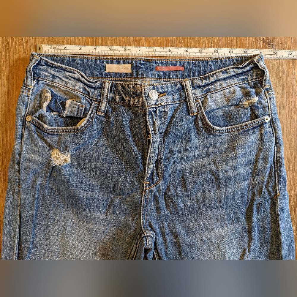 3 FOR 25$! Anthropologie Pilcro Jeans Slim High Rise Destroyed SIZE 27 - Picture 11 of 14